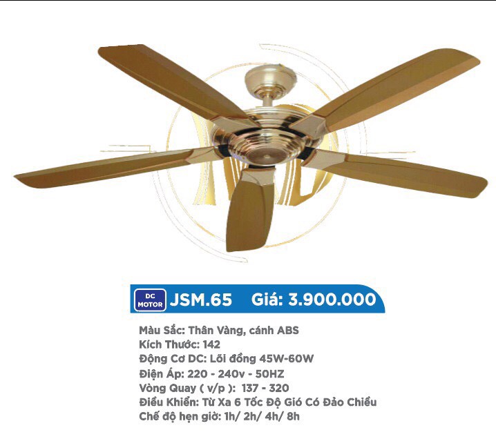 Quạt trần Villa